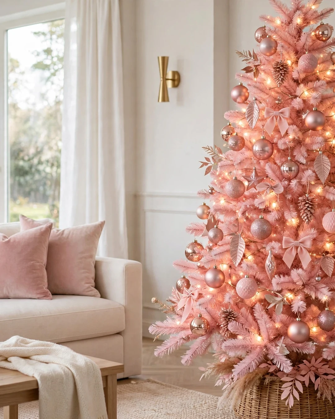 22 Pink Christmas Decor Ideas for a Playful Holiday Home