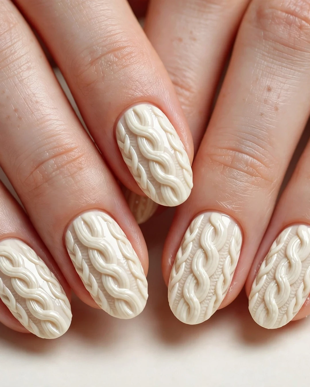 Classic Cream Cable Knit
