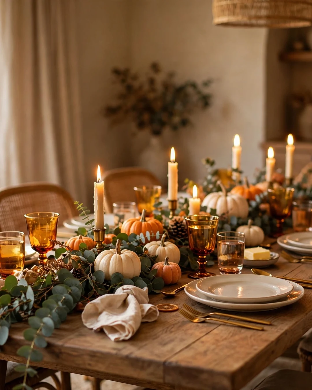 22 Thanksgiving Table Decor Ideas for a Warm Festive Gathering