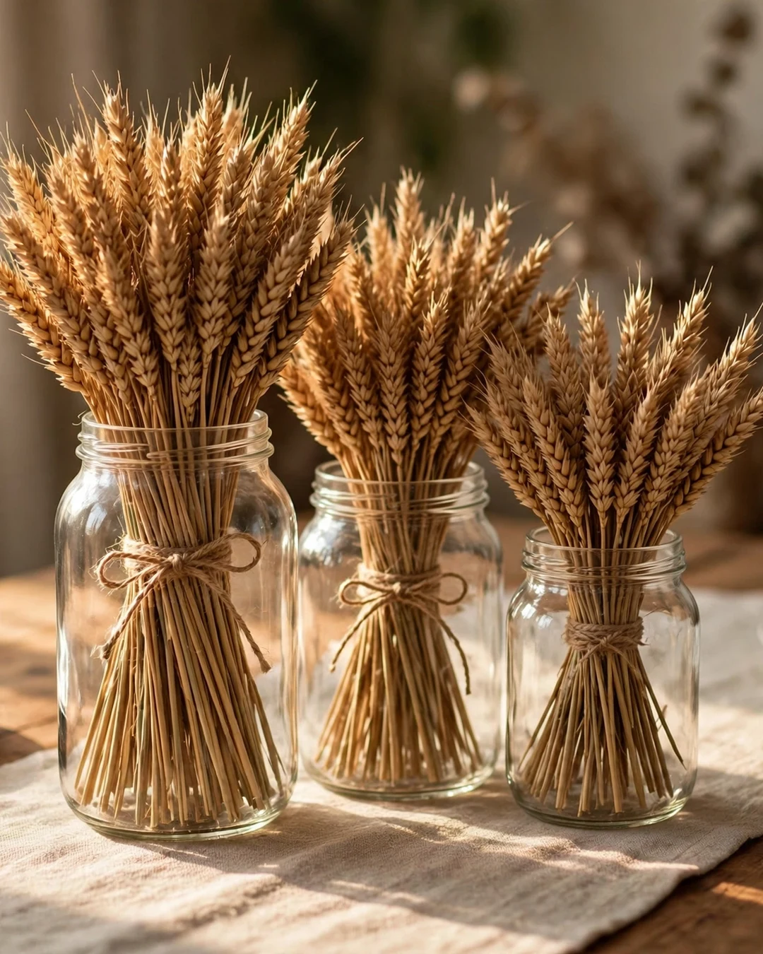 Dried Wheat Bundles