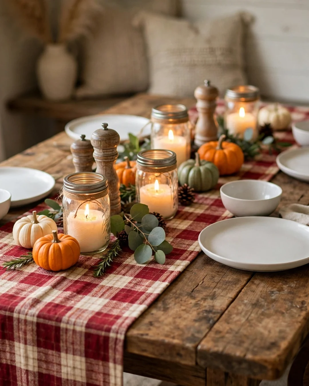 Plaid Flannel Runner