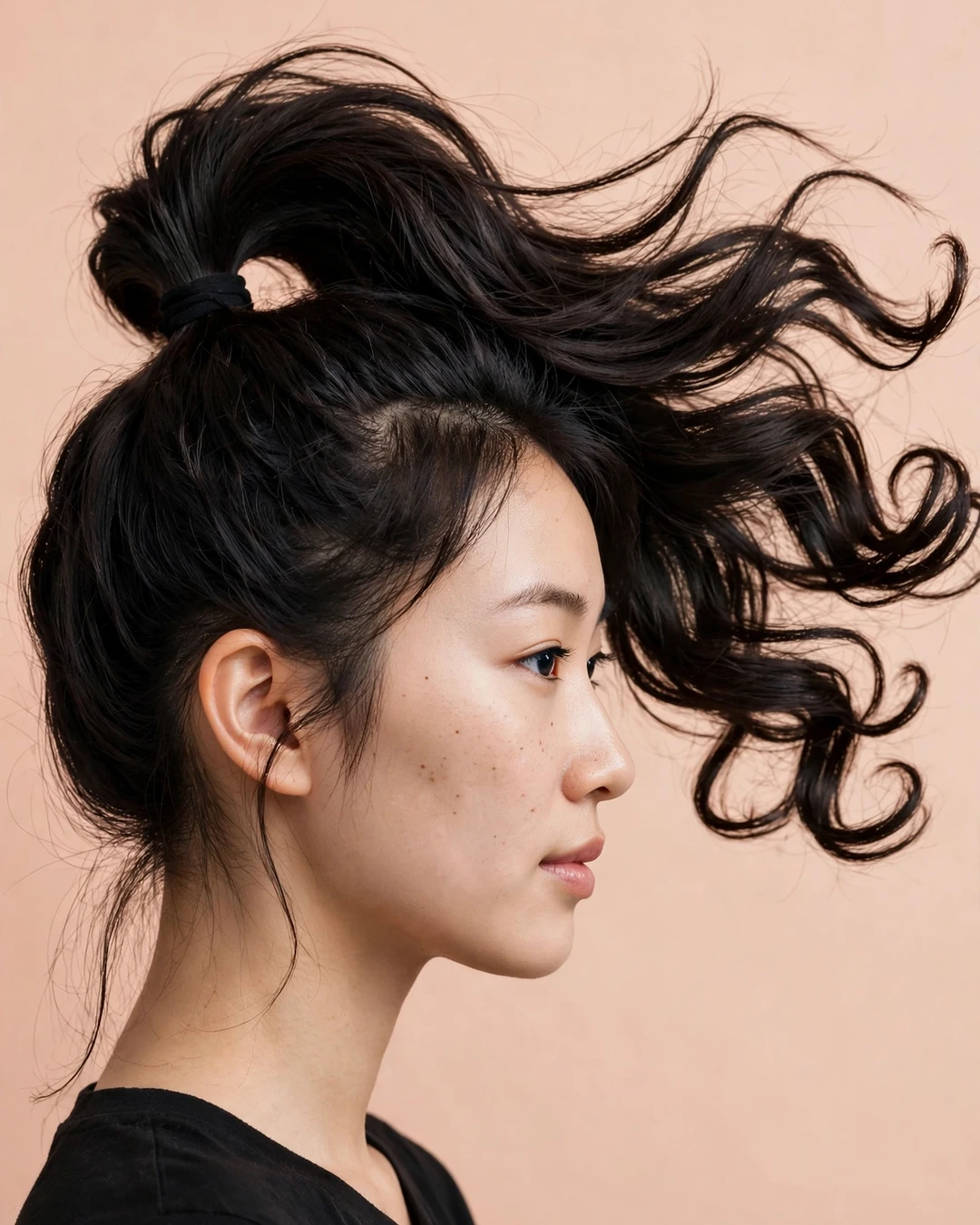High Bouncy Ponytail