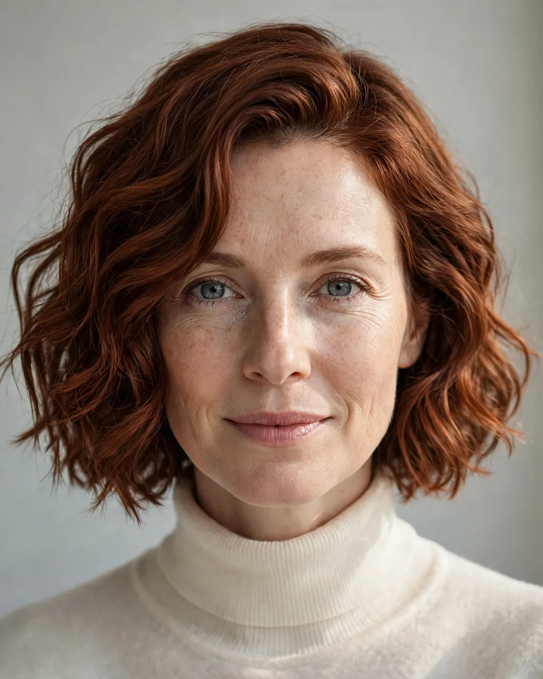Wavy Lob with a Deep Side Part