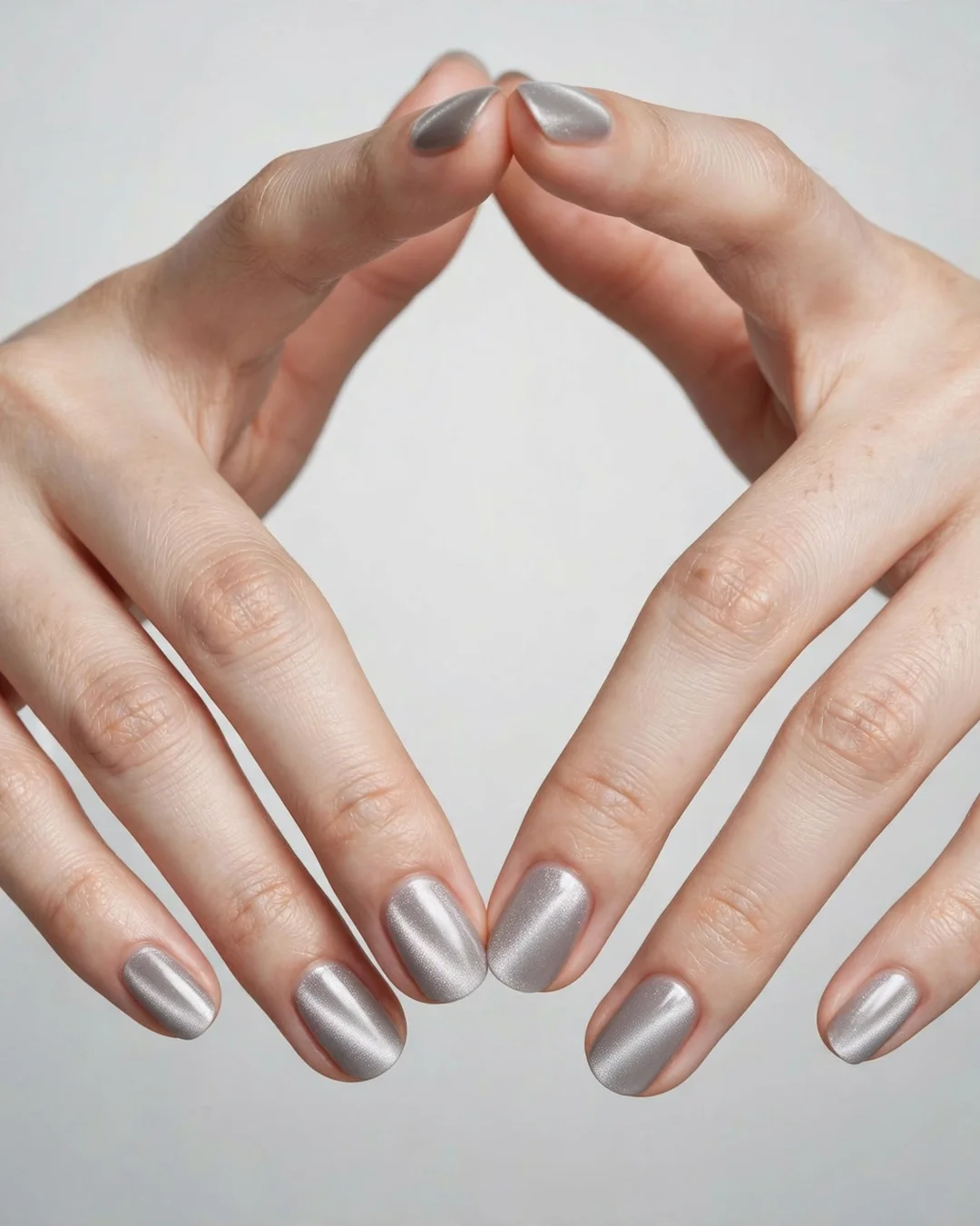 Silver Mist Velvet Cat-Eye