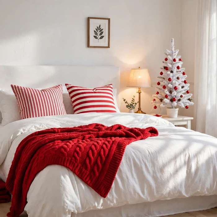 Try a Red-and-White Color Scheme