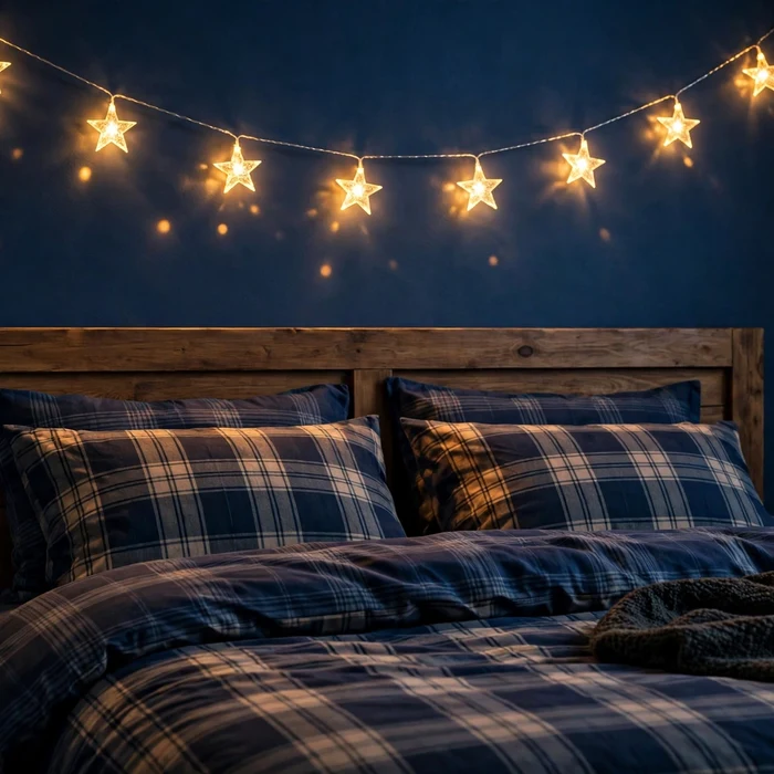 Hang Star-Shaped String Lights
