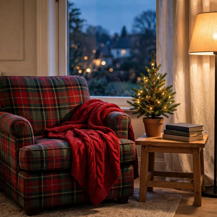 Create a Christmas Reading Corner